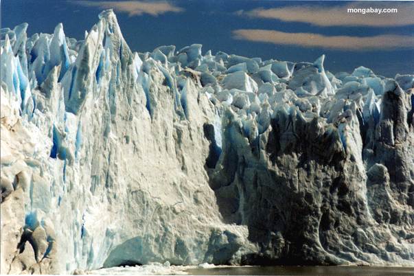 Glacier de Perito Moreno en Argentine
