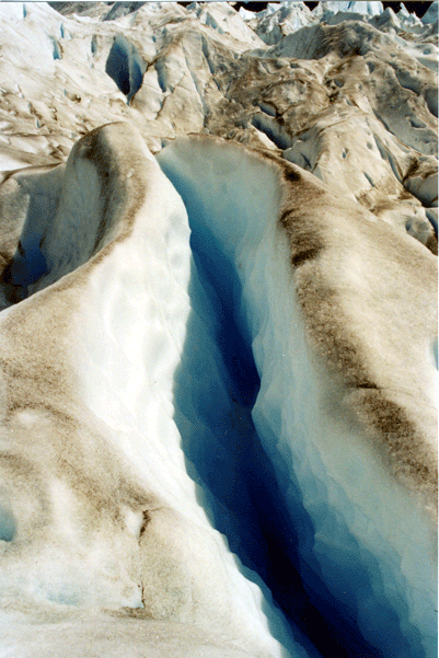 Glacier de Perito Moreno en Argentine
